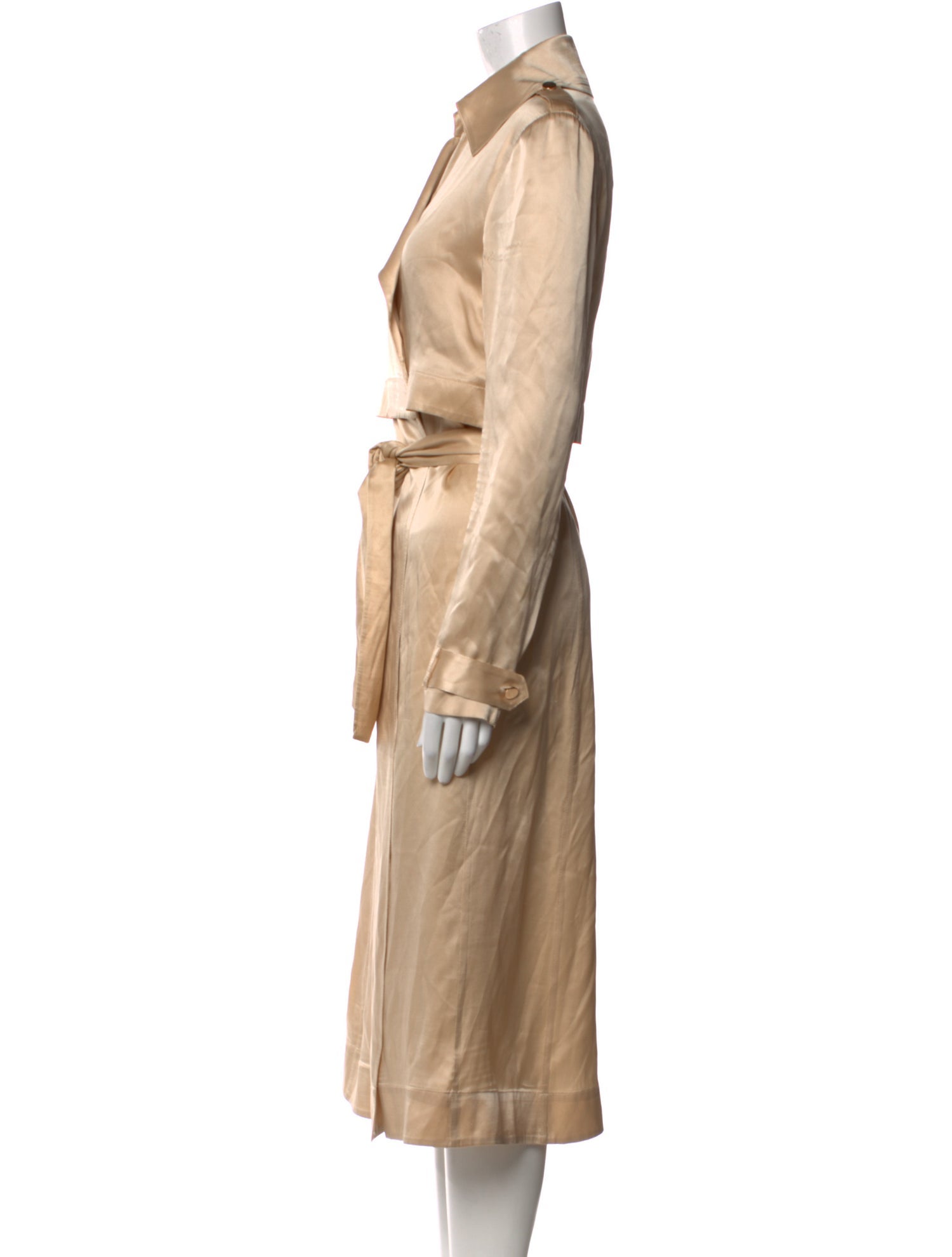 Misha Collection Silk Long Dress