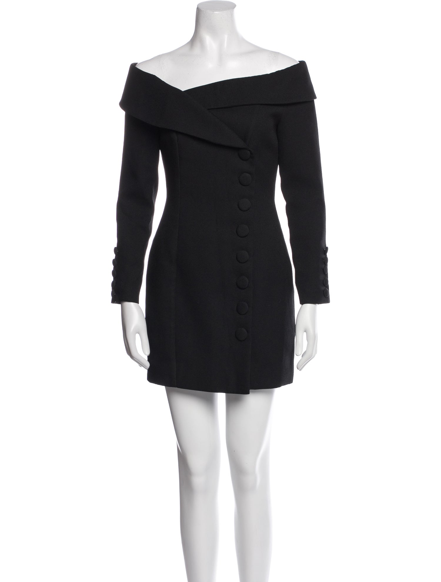 Misha Collection One-Shoulder Mini Dress