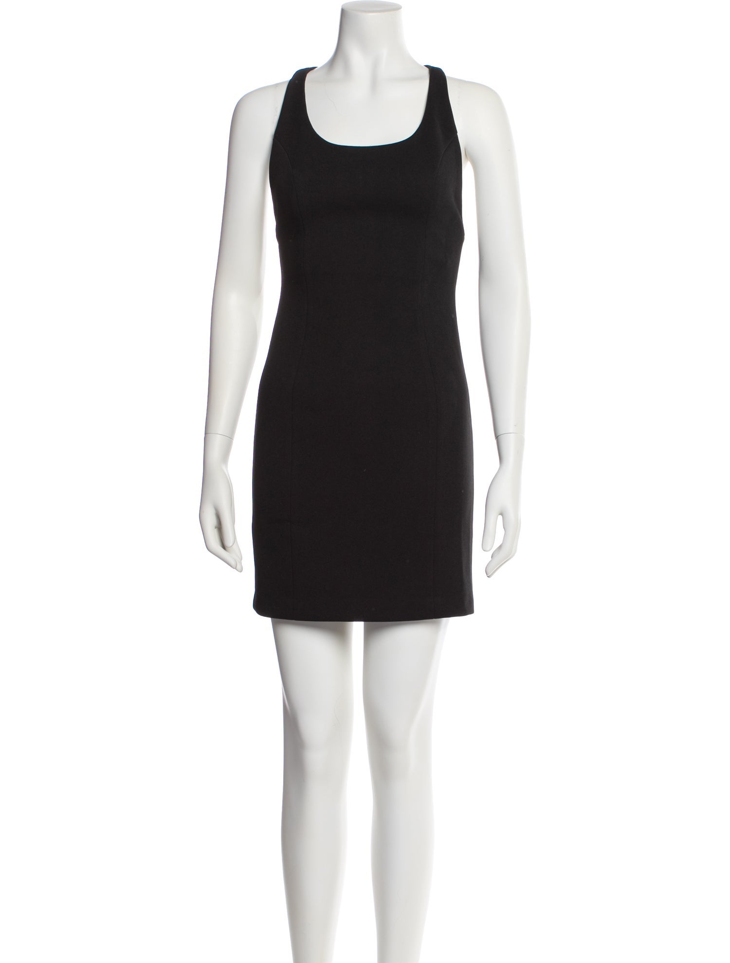 Misha Collection Scoop Neck Mini Dress