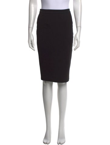 Pre-owned Misha Collection Knee-length Skirt In Black