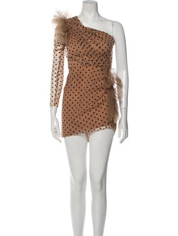 Michael Costello x Revolve Dresses Polka Dot Print Mini Dress XS