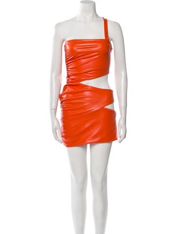 Michael Costello x Revolve Dresses One-Shoulder Mini Dress XS