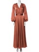 Michael Costello x Revolve V-Neck Long Dress