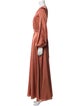 Michael Costello x Revolve V-Neck Long Dress