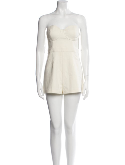 Michael Costello x Revolve Strapless Romper