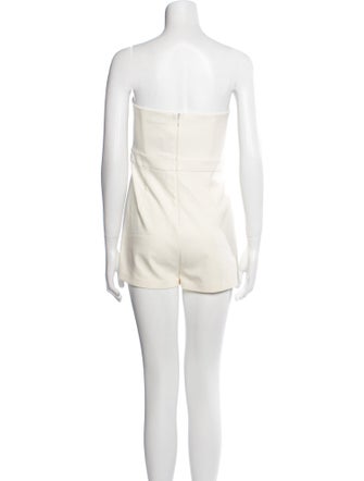 Michael Costello x Revolve Strapless Romper