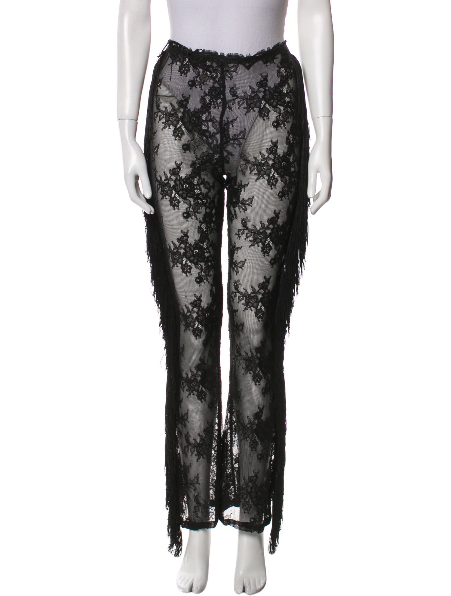 Michael Costello x Revolve Floral Print Skinny Leg Pants