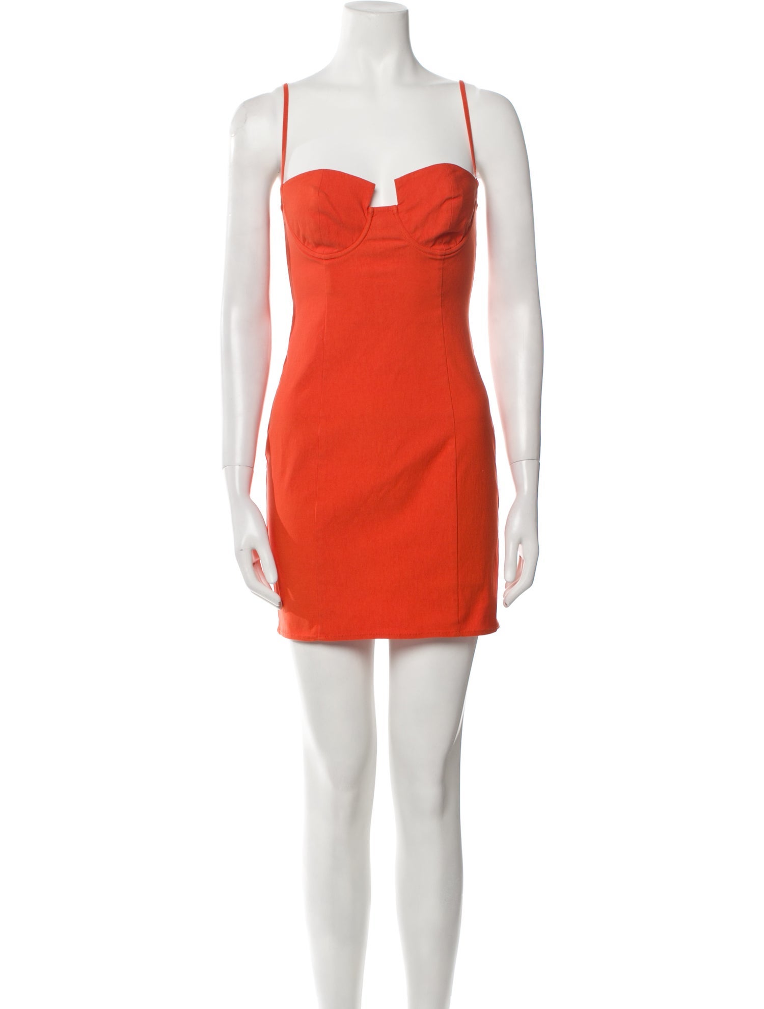 Michael Costello x Revolve Square Neckline Mini Dress