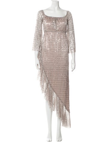 Michael Costello x Revolve Dresses Scoop Neck Long Dress XS