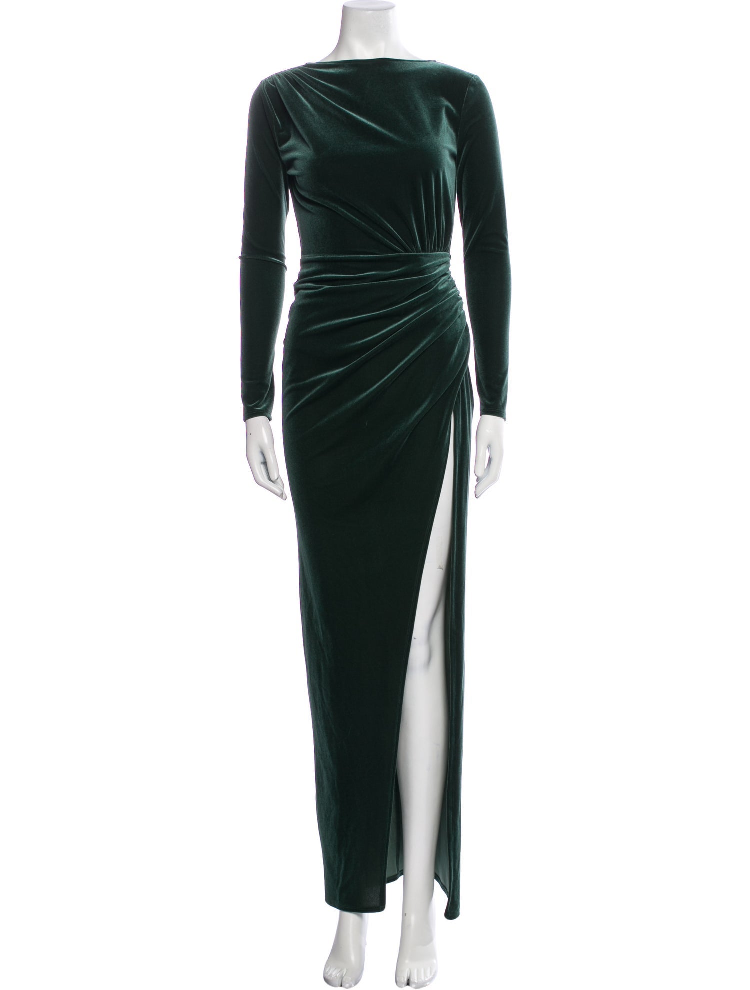 Michael Costello x Revolve Bateau Neckline Long Dress