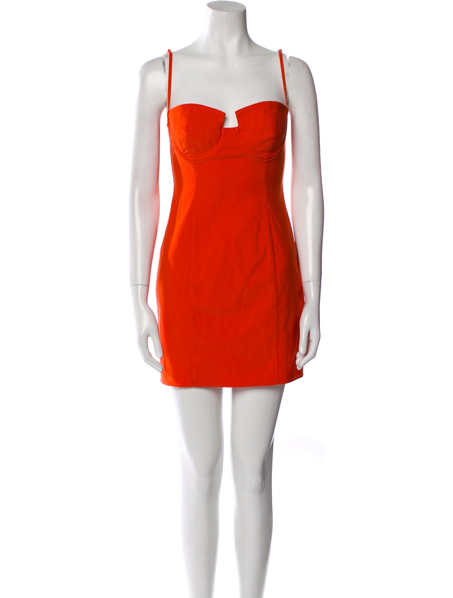 Michael Costello x Revolve Square Neckline Mini Dress
