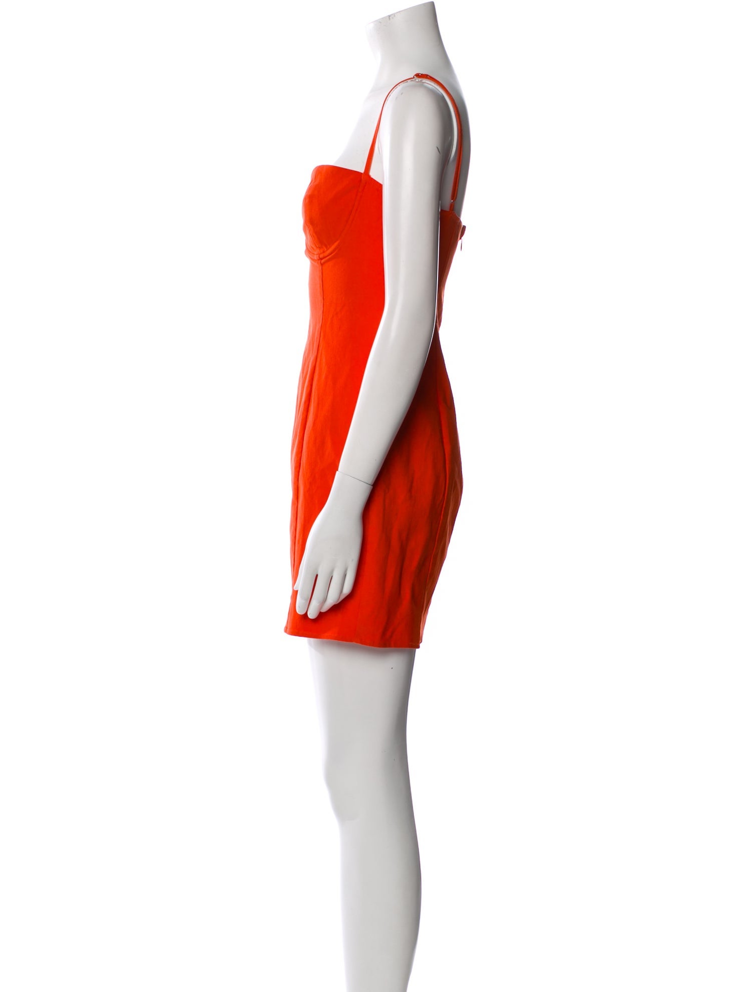 Michael Costello x Revolve Square Neckline Mini Dress