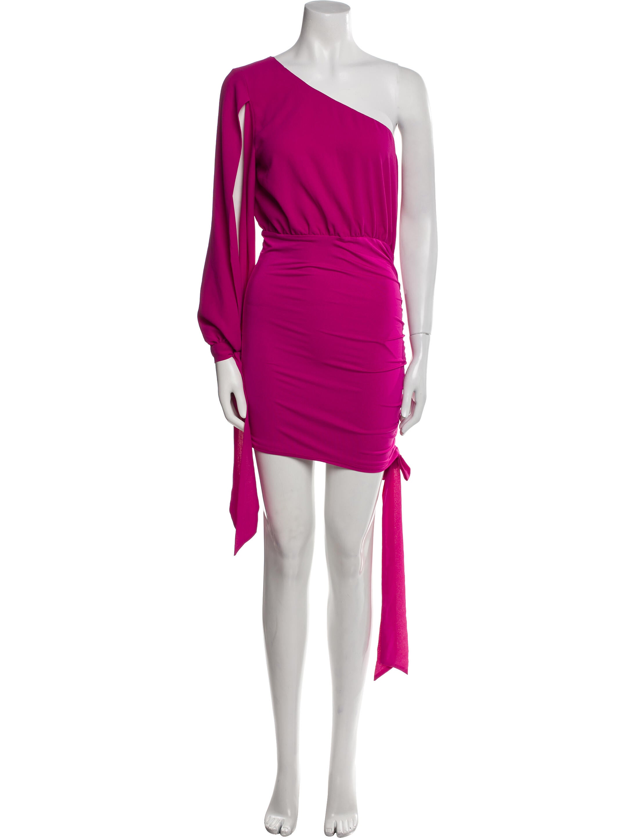 Michael Costello x Revolve One-Shoulder Mini Dress