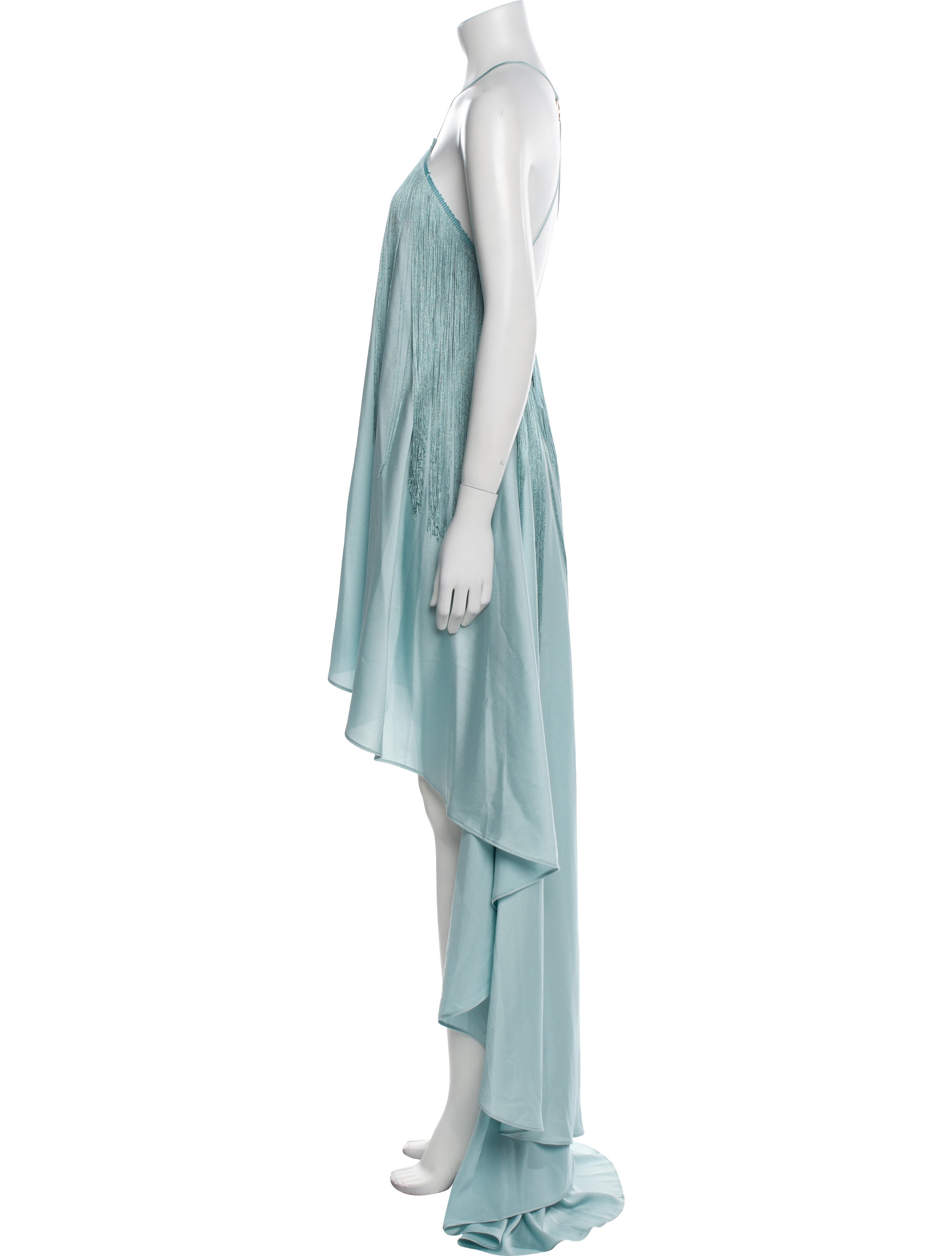 Michael Costello x Revolve Printed Halterneck Tunic w/ Tags