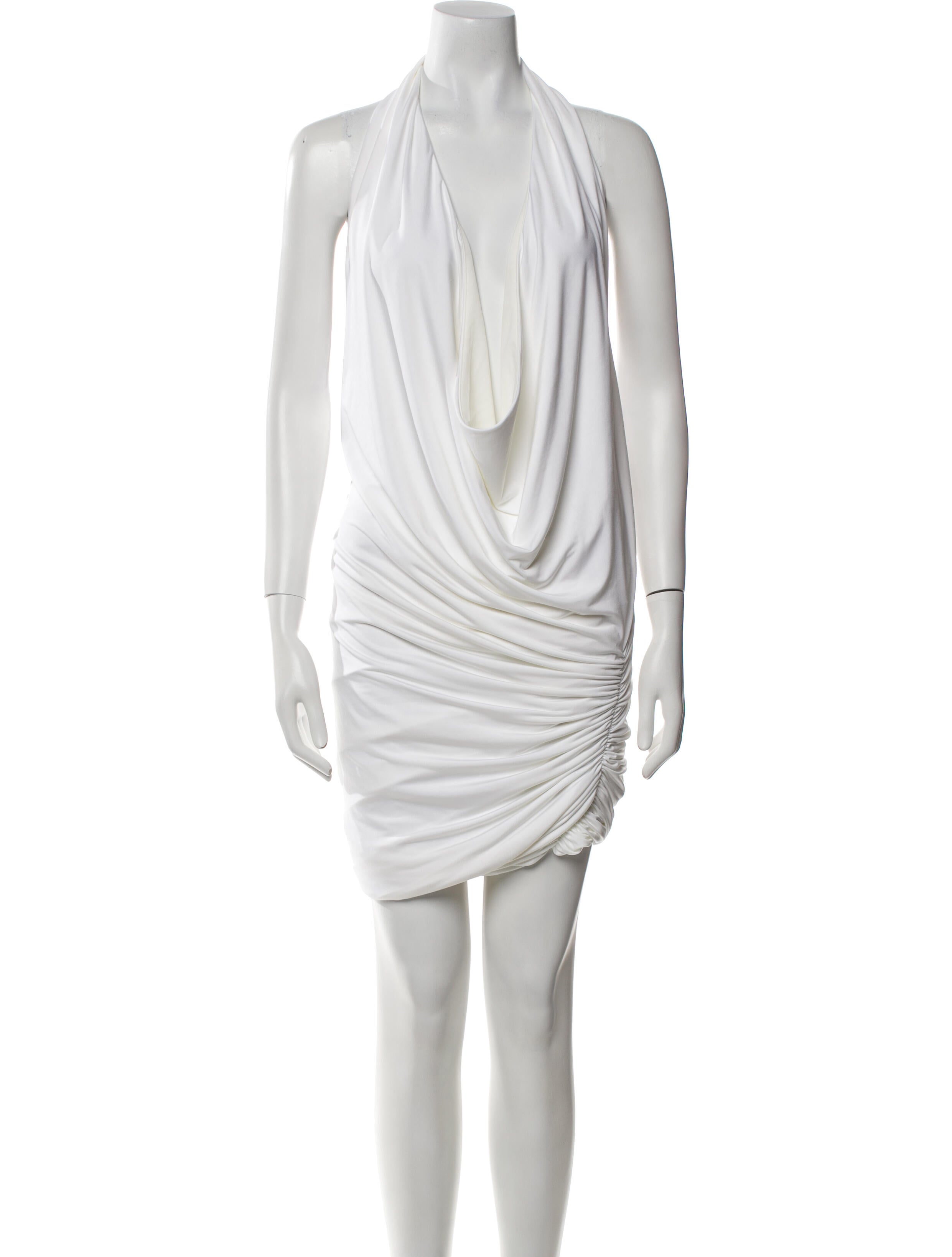 Michael Costello x Revolve Cowl Neck Mini Dress