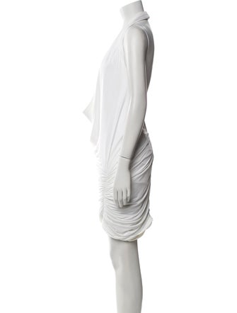 Michael Costello x Revolve Cowl Neck Mini Dress