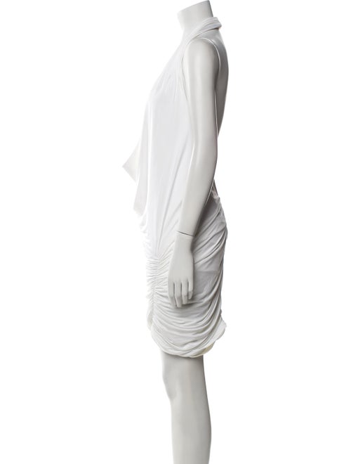 Michael Costello x Revolve Cowl Neck Mini Dress