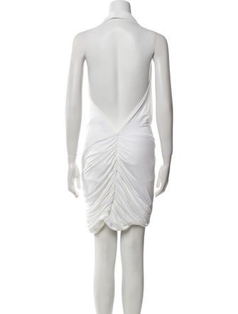 Michael Costello x Revolve Cowl Neck Mini Dress