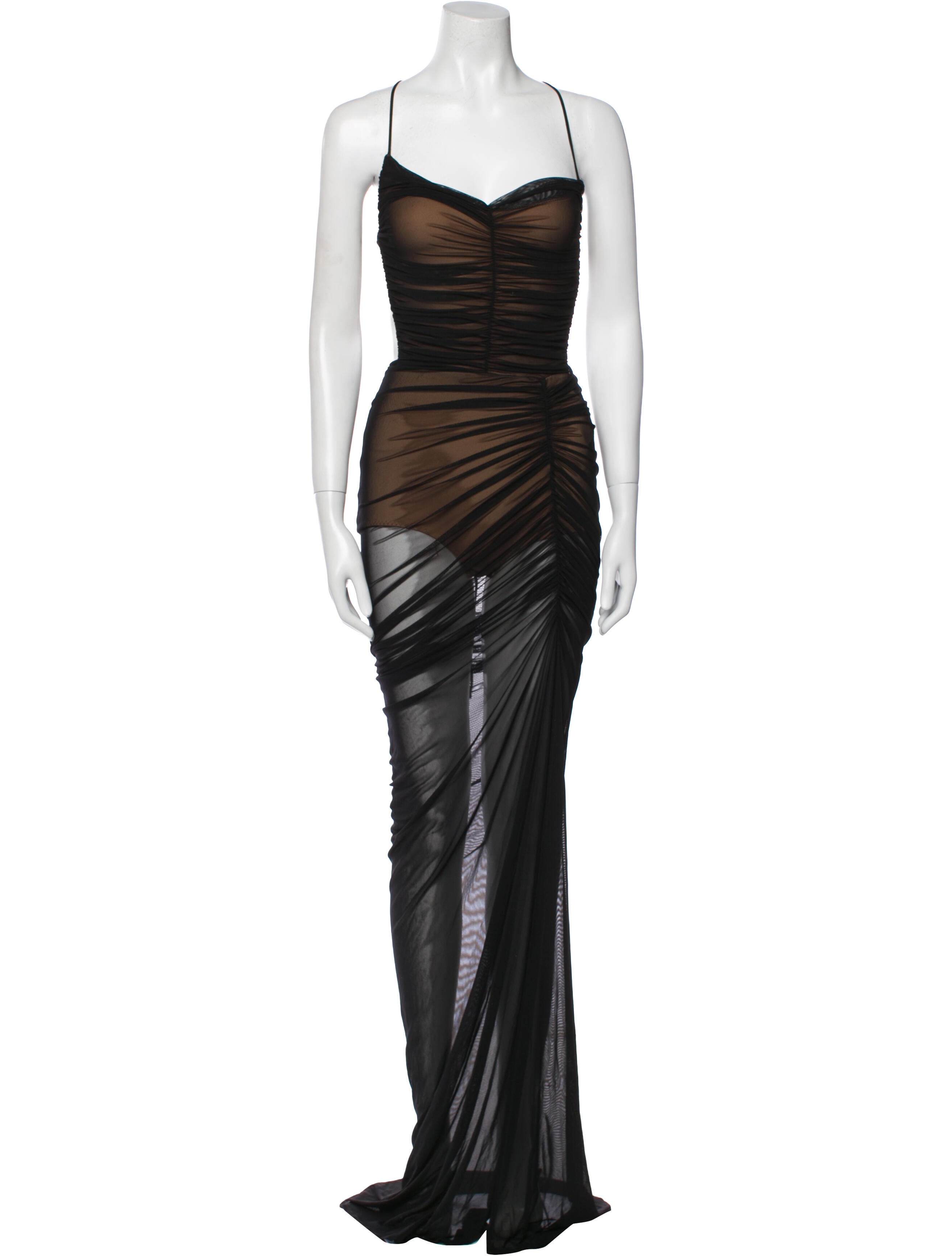 Michael Costello x Revolve Nylon Long Dress