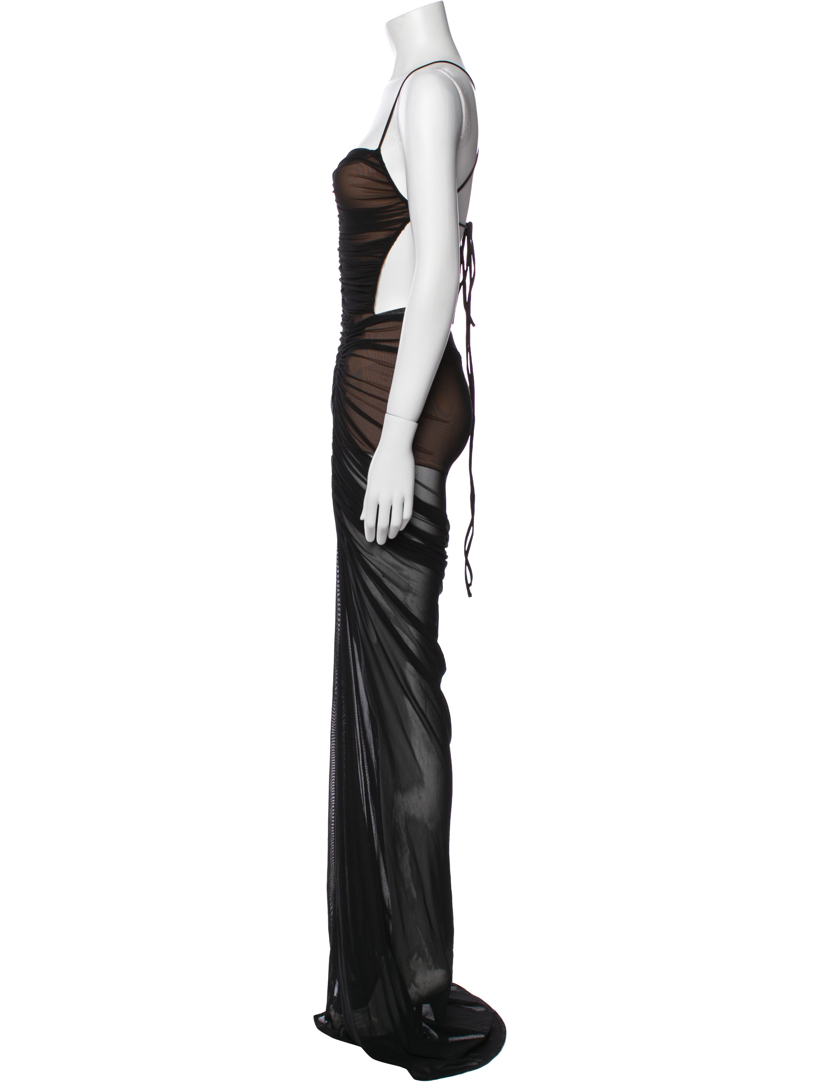 Michael Costello x Revolve Nylon Long Dress