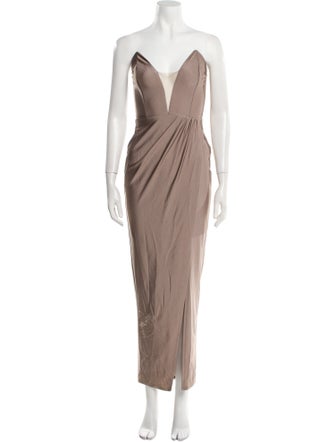 Michael Costello x Revolve Nylon Long Dress