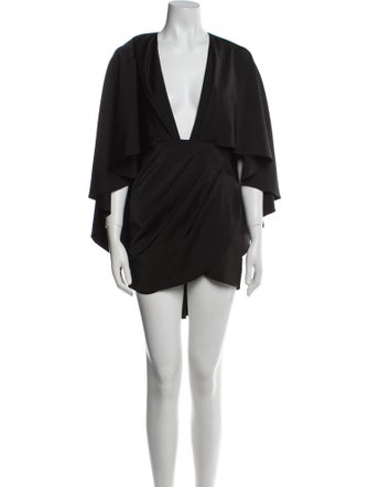 Michael Costello x Revolve V-Neck Mini Dress