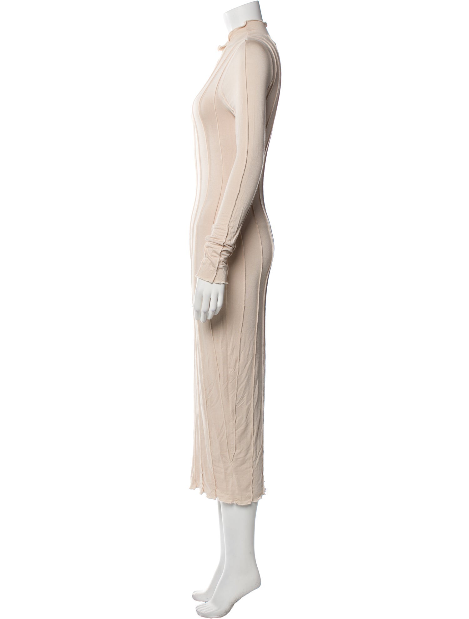 Michael Costello x Revolve Mock Neck Long Dress