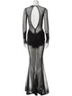 Michael Costello x Revolve Mesh Long Dress