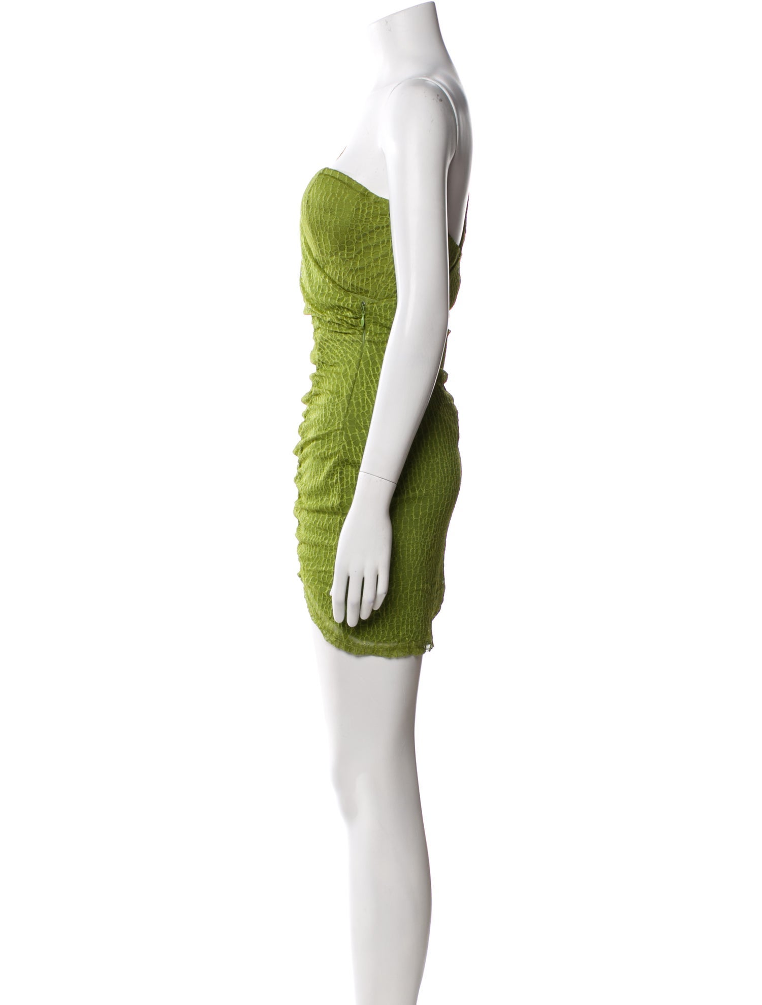 Michael Costello x Revolve One-Shoulder Knee-Length Dress