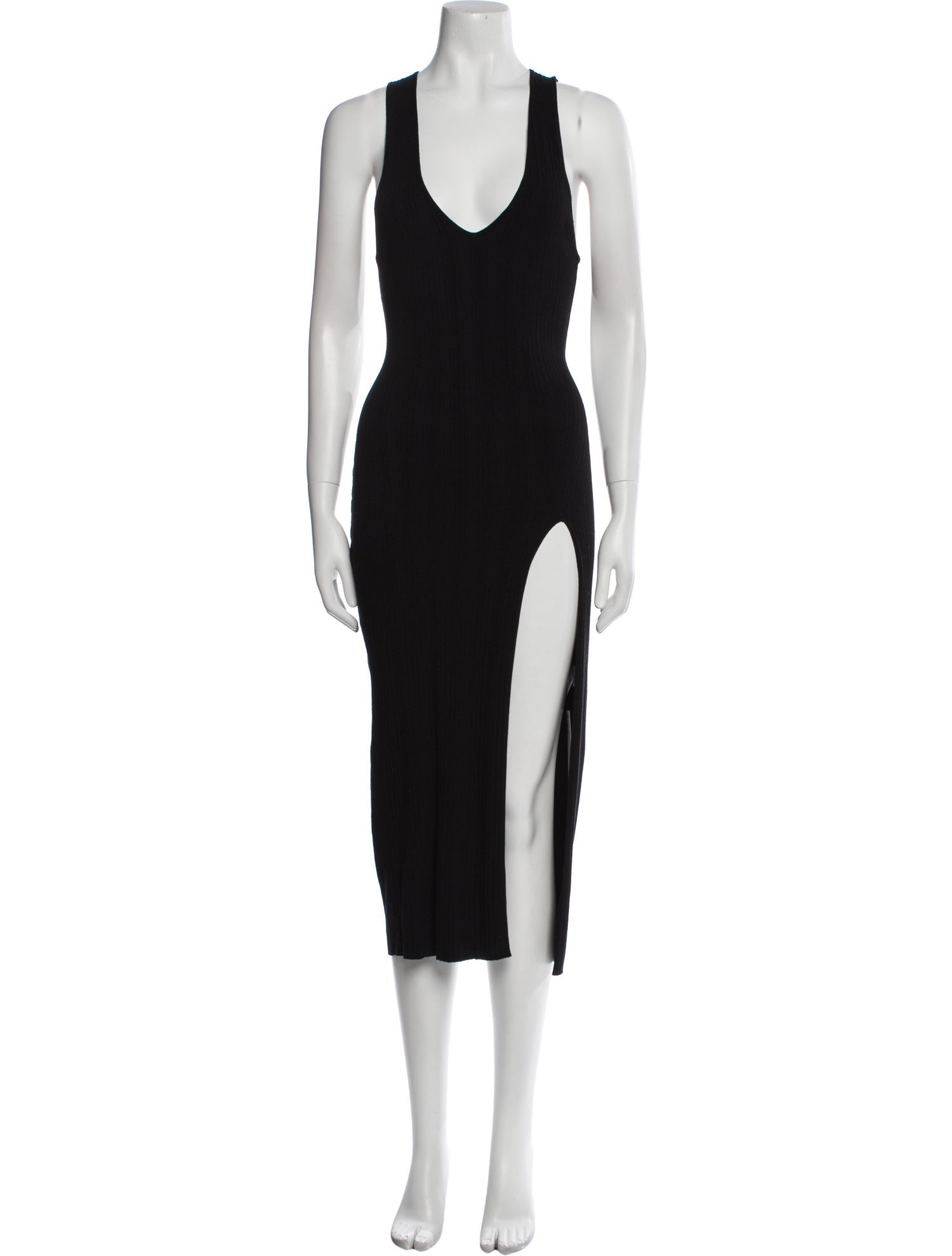 Michael Costello x Revolve Scoop Neck Long Dress