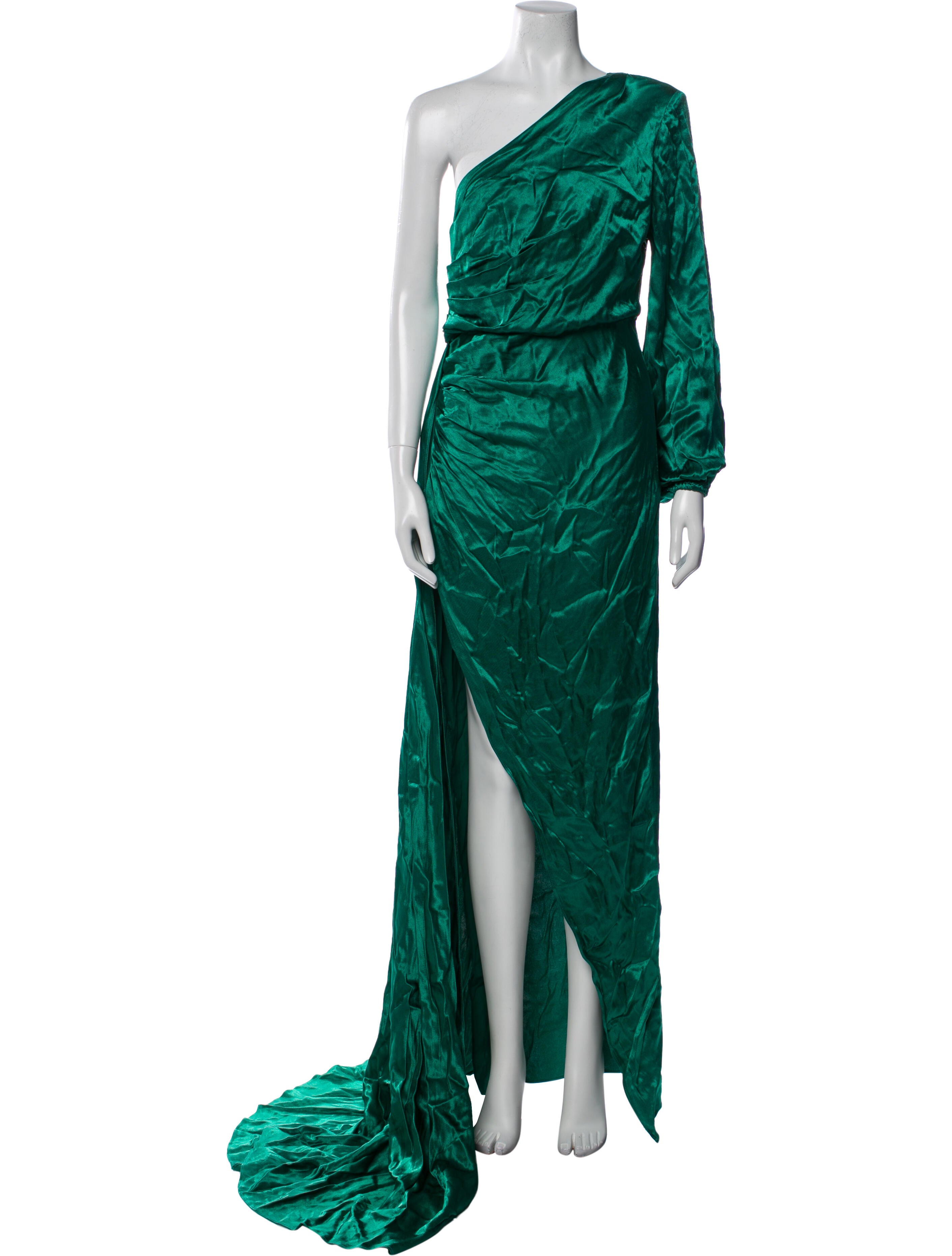 Michael Costello x Revolve Animal Print Long Dress w/ Tags