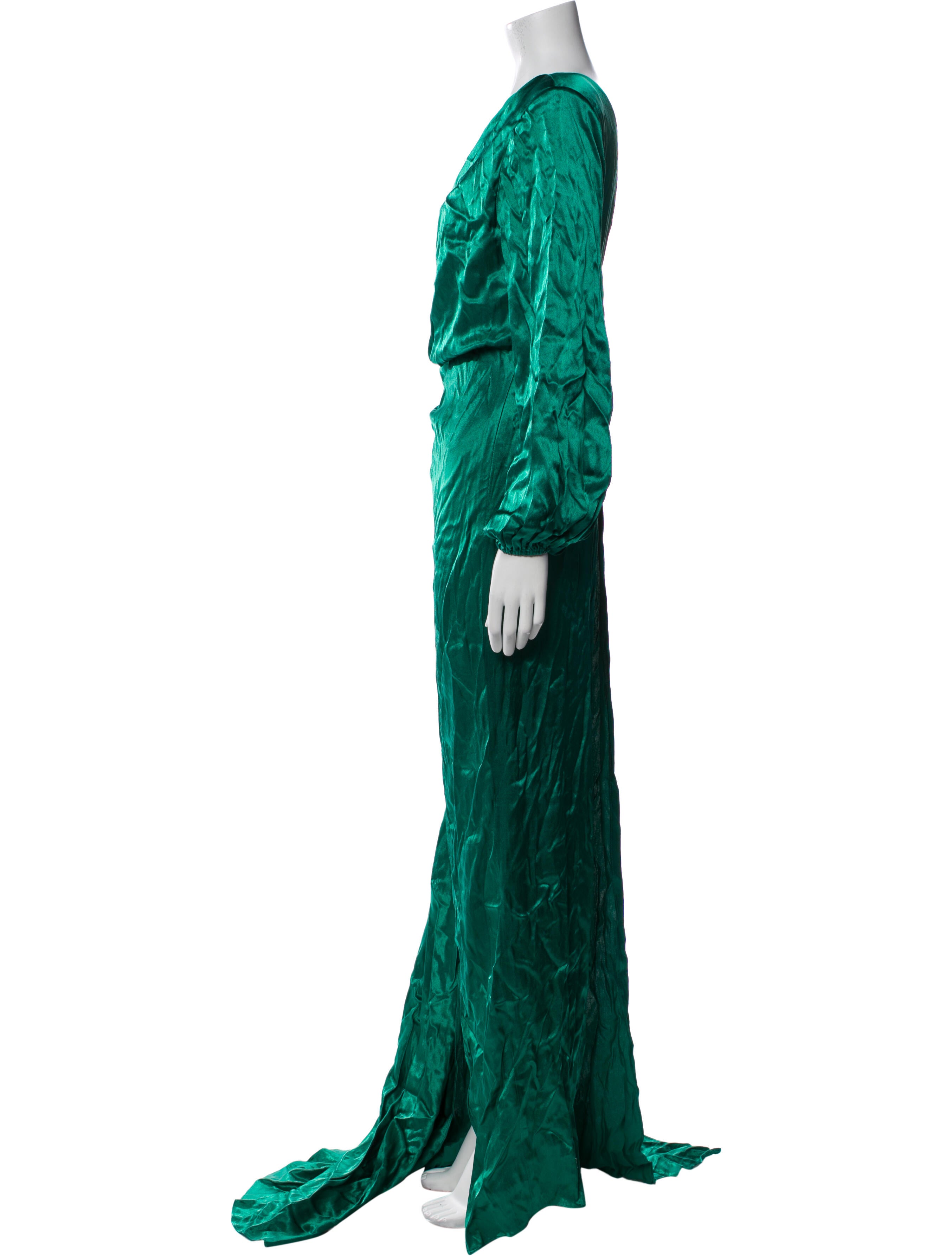 Michael Costello x Revolve Animal Print Long Dress w/ Tags