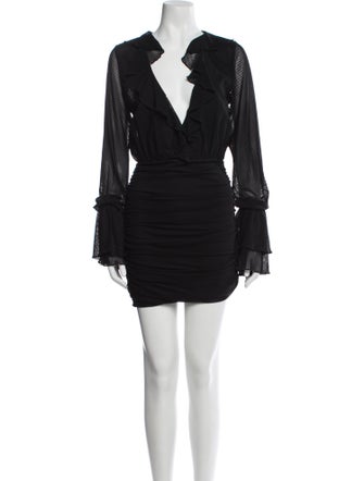 Michael Costello x Revolve Nylon Mini Dress