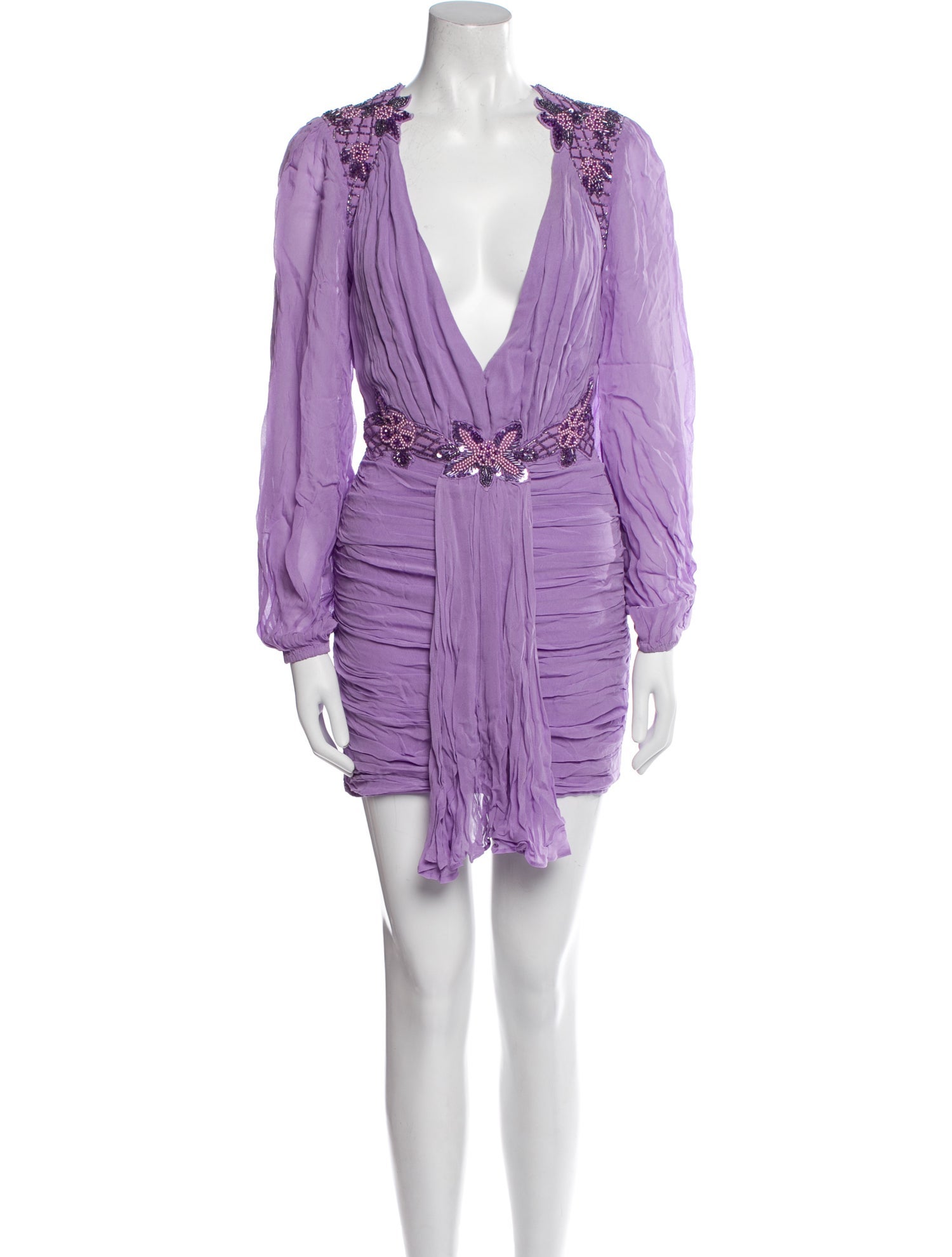 Michael Costello x Revolve V-Neck Mini Dress w/ Tags