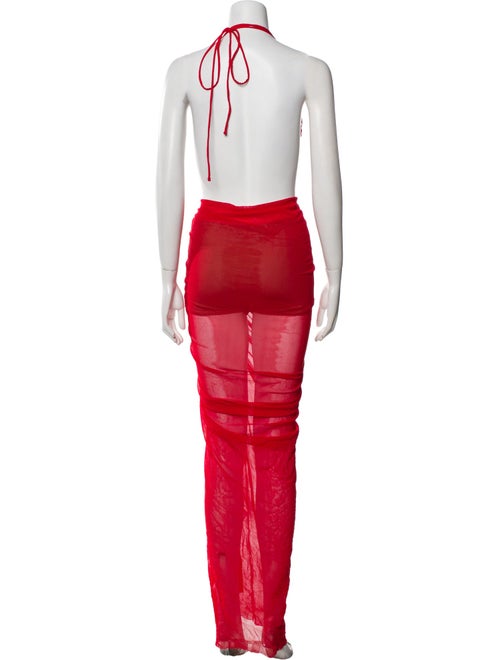 Michael Costello x Revolve Nylon Long Dress