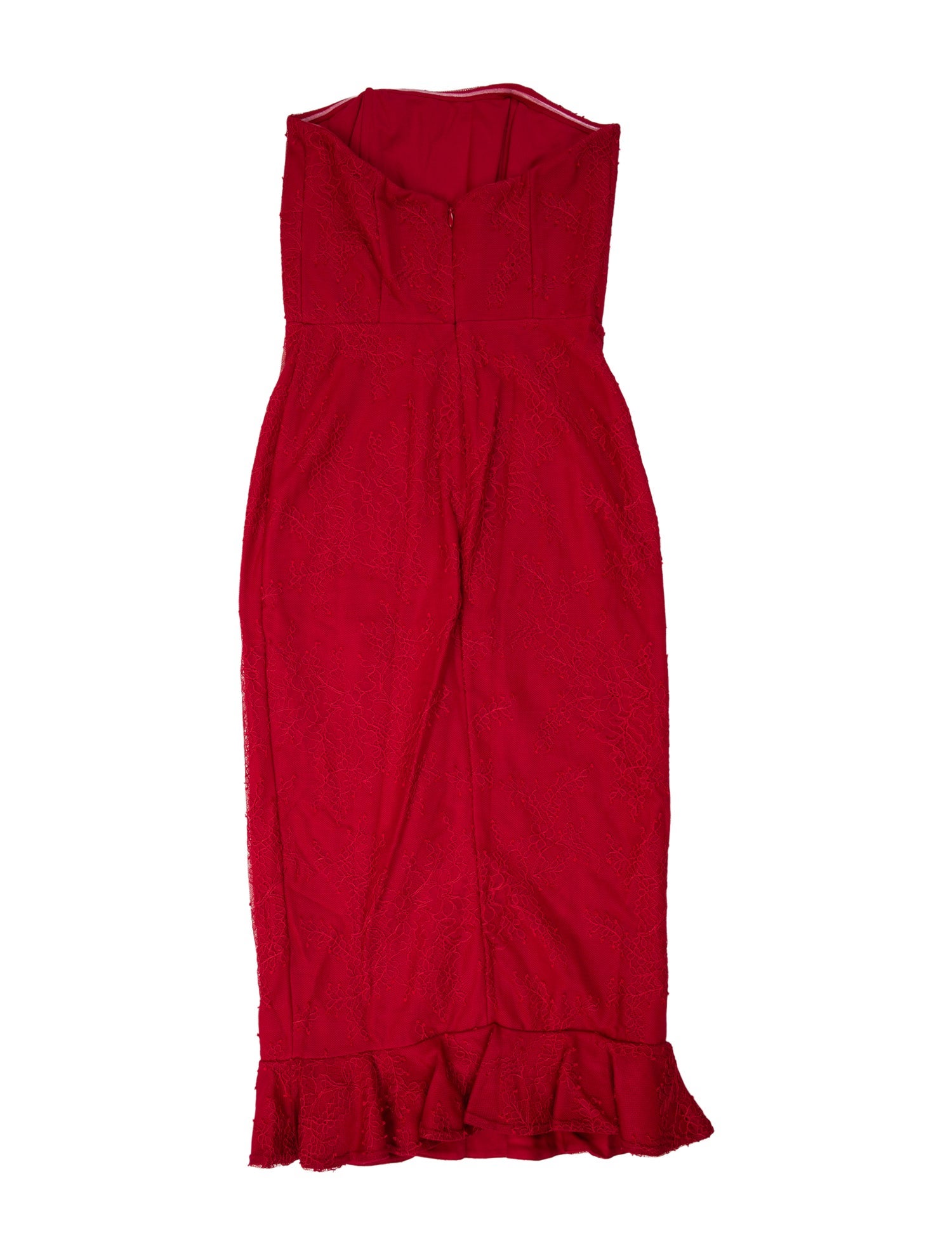 Michael Costello x Revolve Strapless Mini Dress w/ Tags