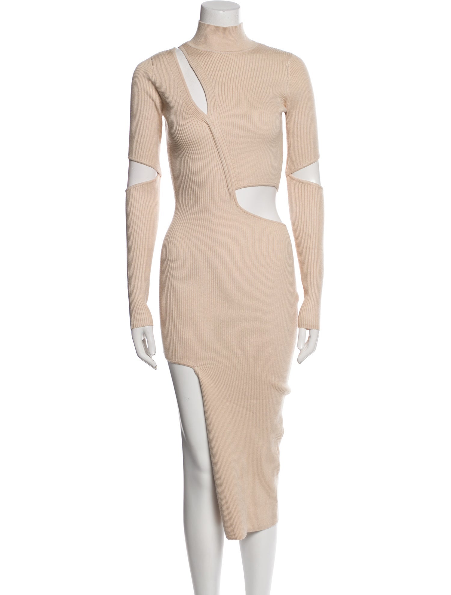 Michael Costello x Revolve Nylon Midi Length Dress w/ Tags