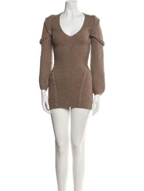 Michael Costello x Revolve Scoop Neck Mini Dress