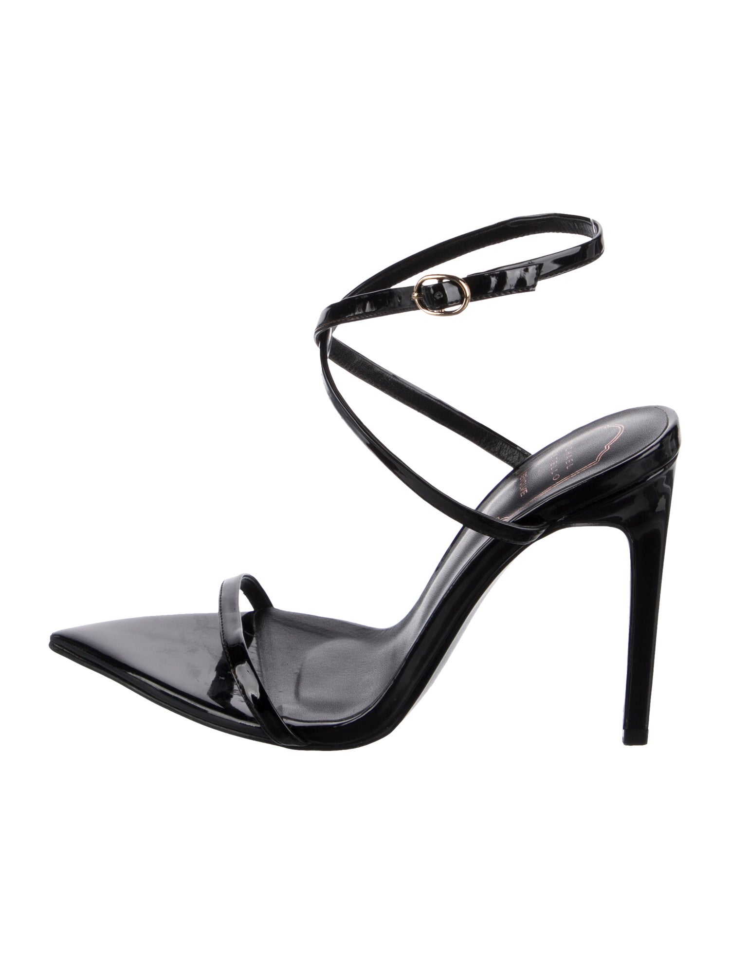 Michael Costello x Revolve Patent Leather Sandals