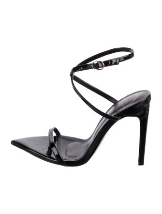 Michael Costello x Revolve Patent Leather Sandals