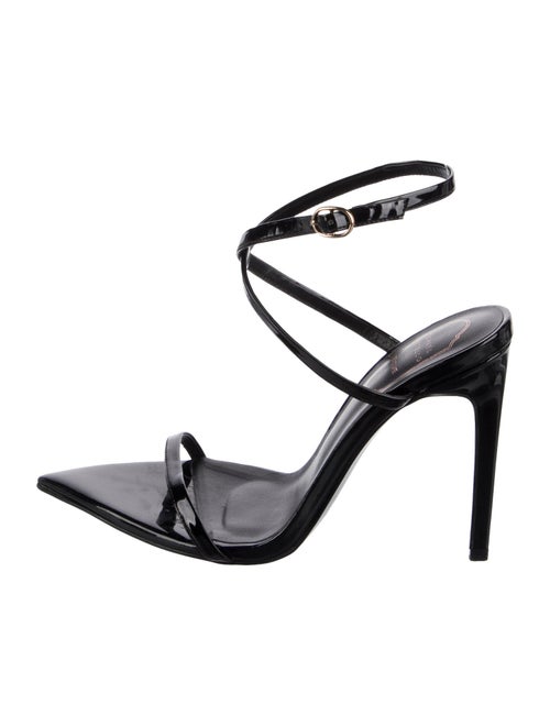 Michael Costello x Revolve Patent Leather Sandals