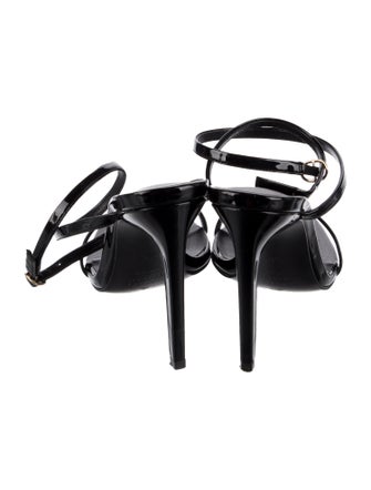 Michael Costello x Revolve Patent Leather Sandals