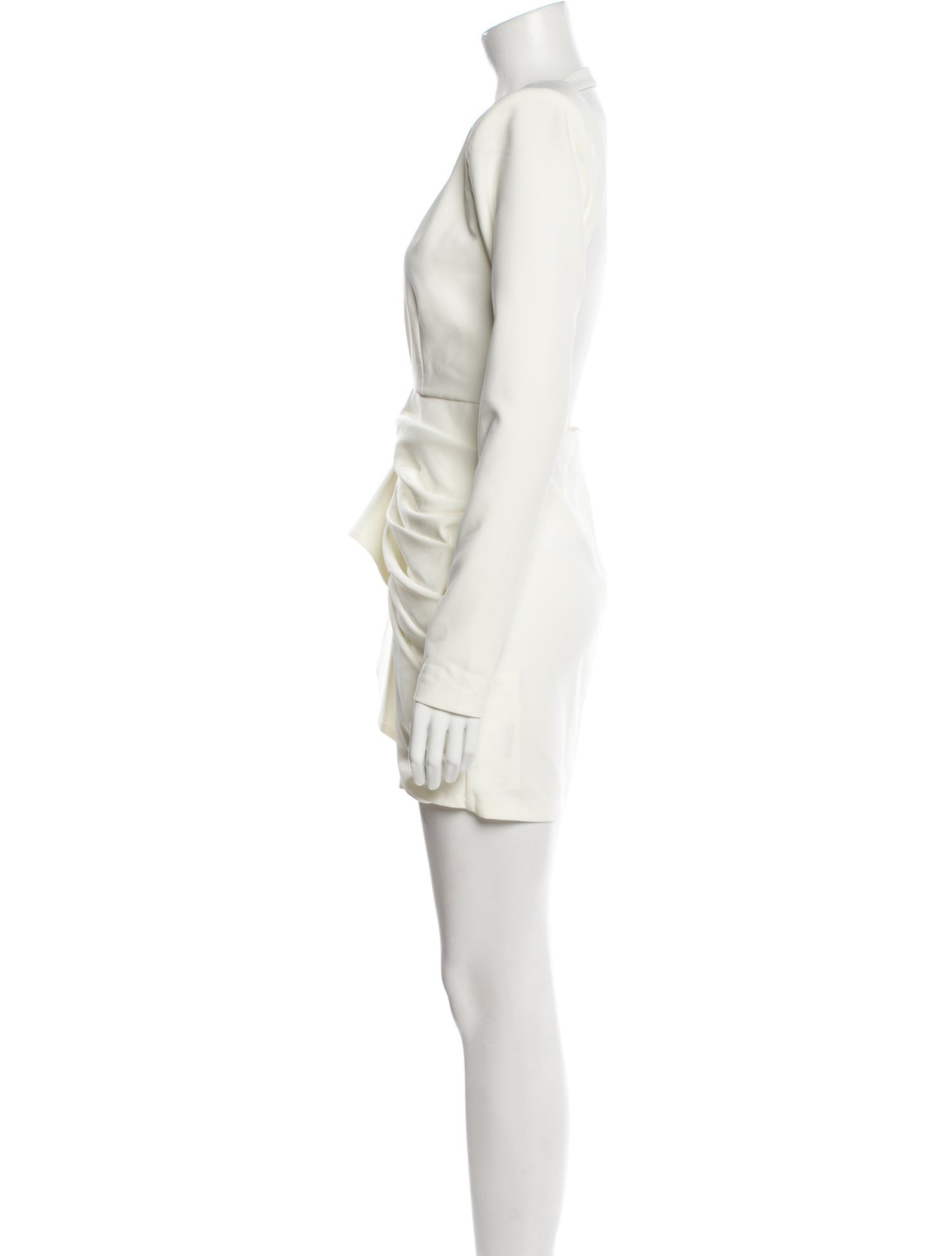 Michael Costello x Revolve Plunge Neckline Mini Dress