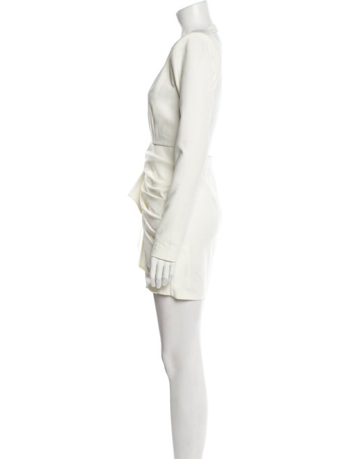 Michael Costello x Revolve Plunge Neckline Mini Dress