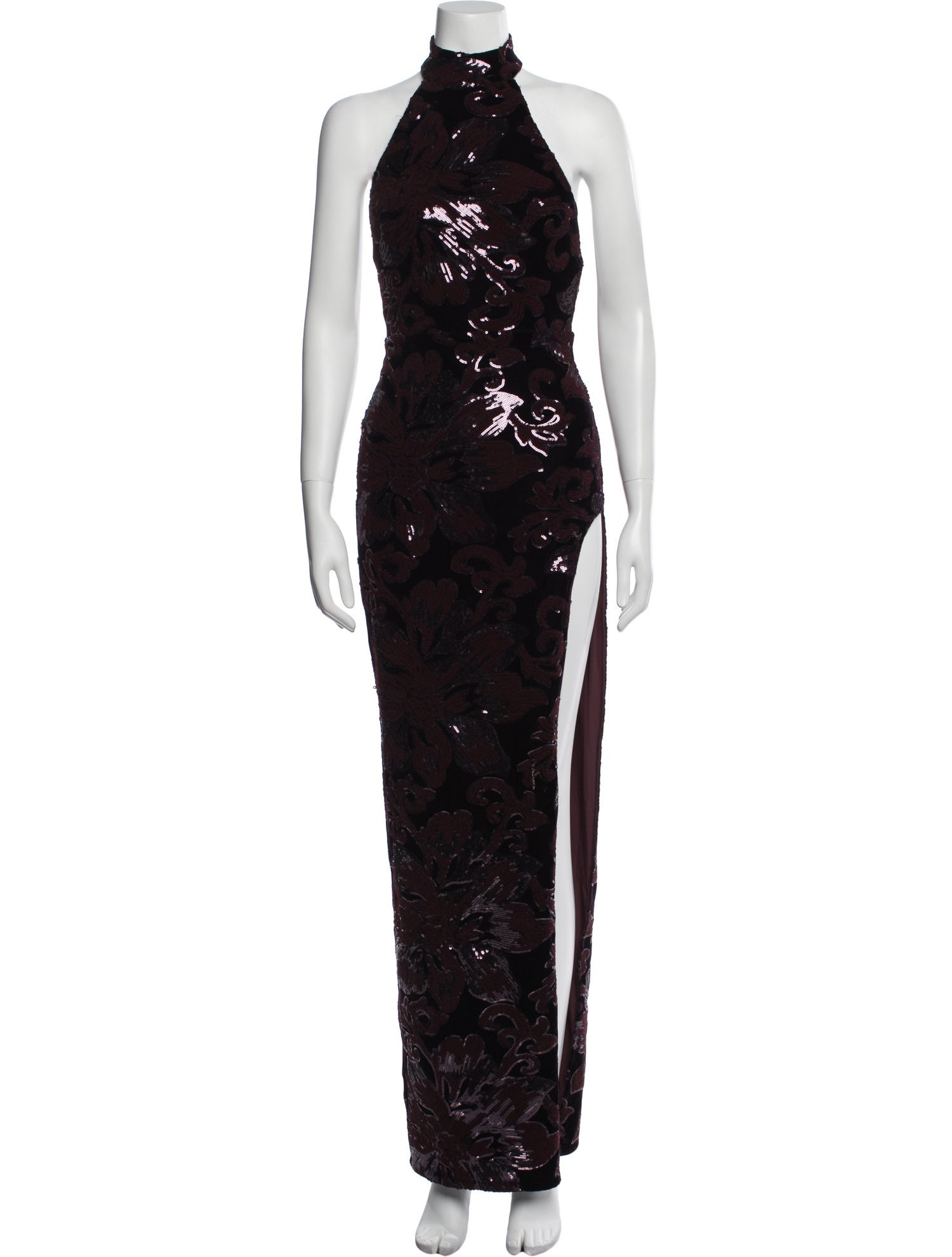 Michael Costello x Revolve Floral Print Long Dress