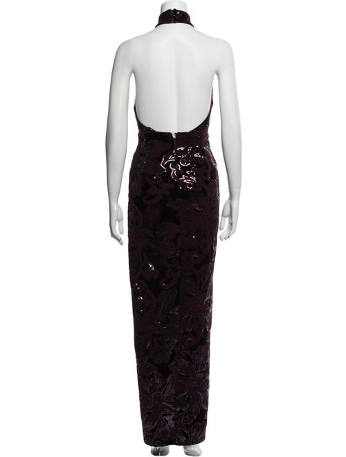 Michael Costello x Revolve Floral Print Long Dress