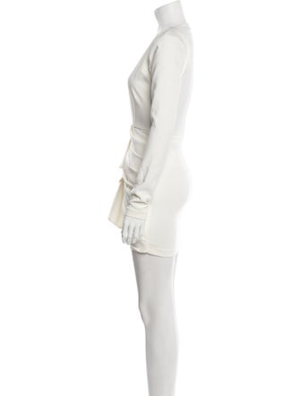 Michael Costello x Revolve V-Neck Mini Dress