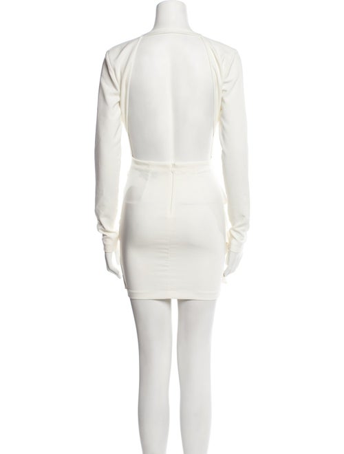 Michael Costello x Revolve V-Neck Mini Dress