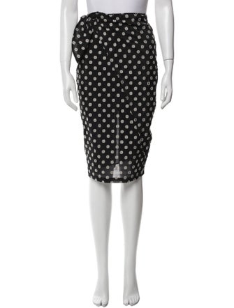 Michael Costello x Revolve Nylon Knee-Length Skirt