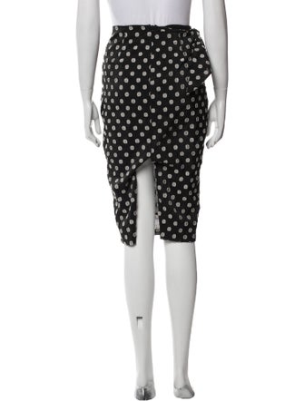 Michael Costello x Revolve Nylon Knee-Length Skirt